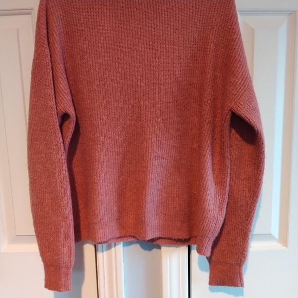 Philosophy Mock turtleneck Oversized Cozy Knit Sweater S - Picture 4 of 9